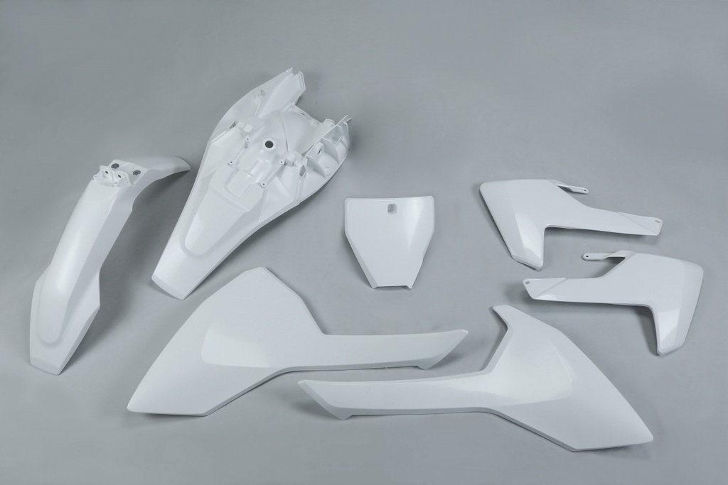 UFO Plastics Kit Husqvarna TC85 '18-21 OEM White