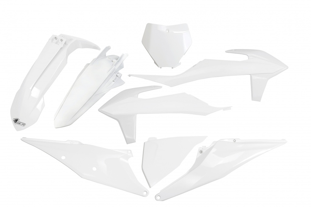 UFO Plastics Kit KTM SX|SXF '19-22 White 047