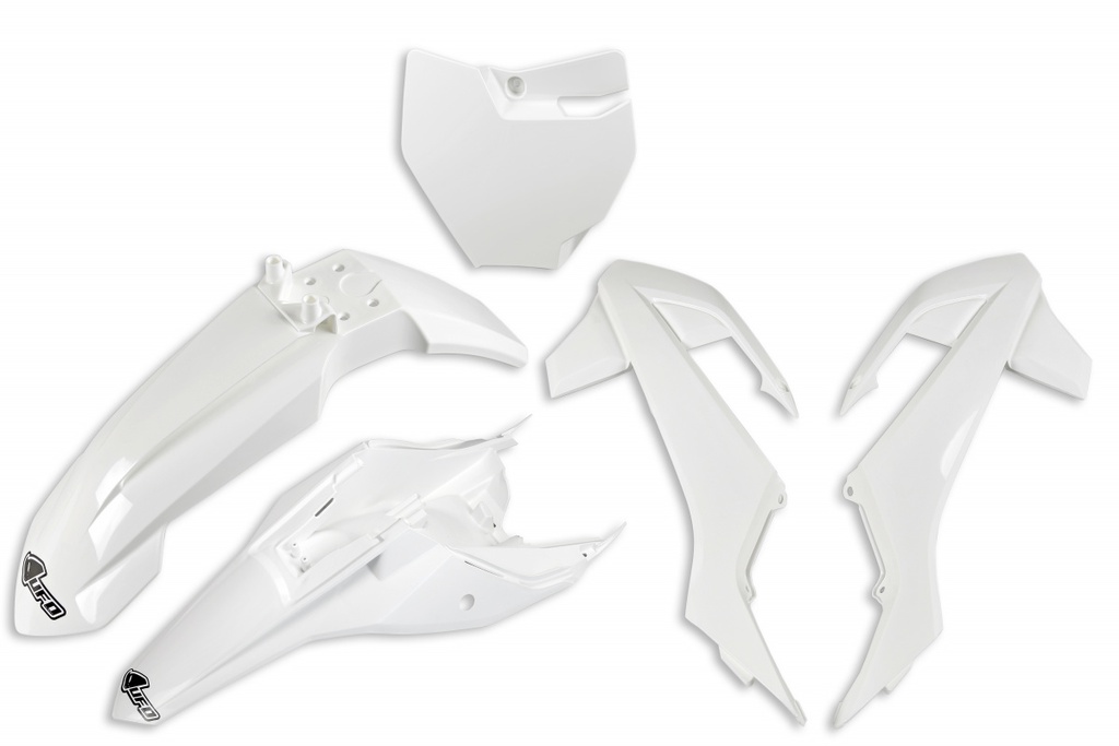 UFO Plastics Kit KTM SX65 '16-22 White 047