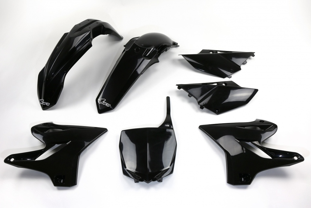 UFO Plastics Kit Yamaha YZ125|250 '15-21 Black