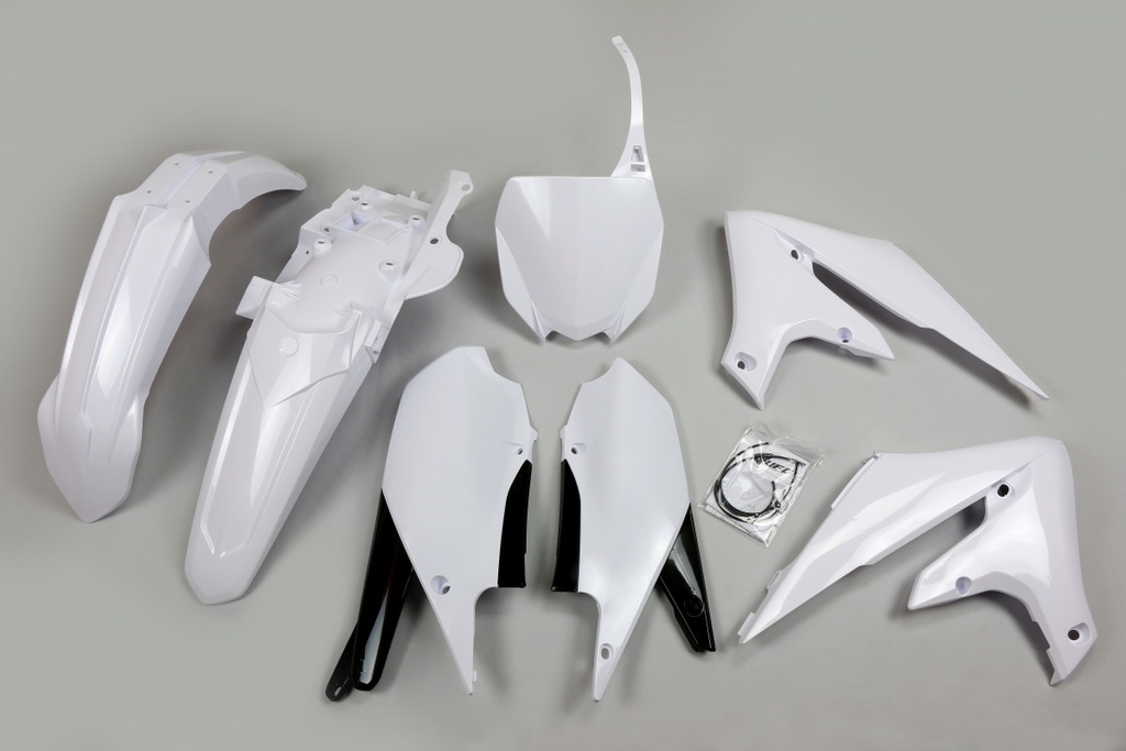 UFO Plastics Kit Yamaha YZF250|450 '19-21 White