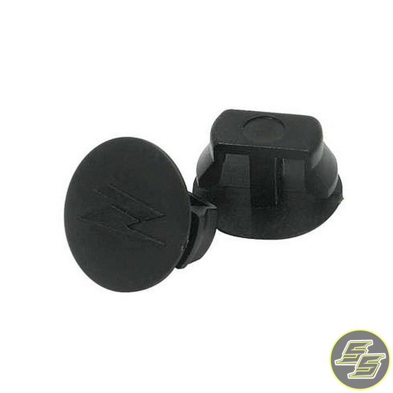 Zeta Bar End Plugs 2PC Black