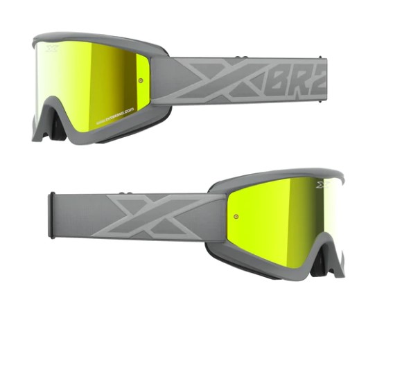 EKS Brand Flat Out Mirror Goggle Grey/Silver