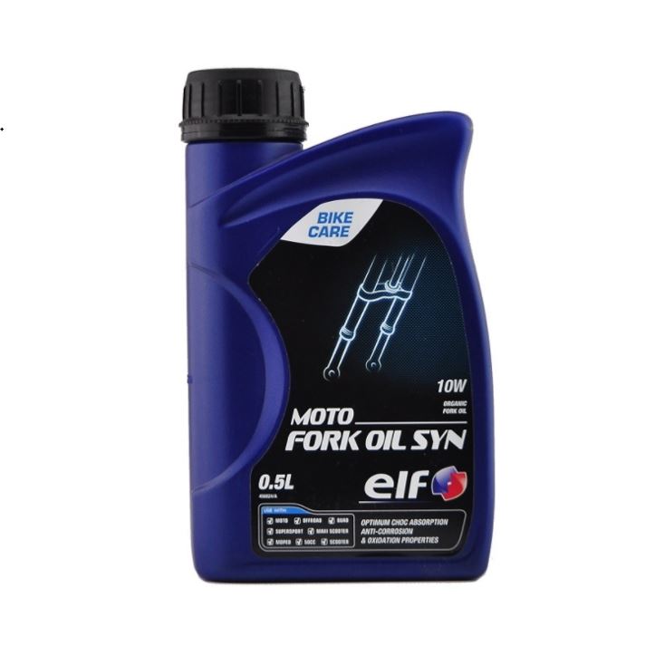 Elf Moto Fork Oil Synthetic 10W 500ml