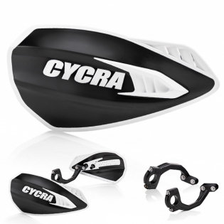 Cycra Cyclone Handguard Black/White