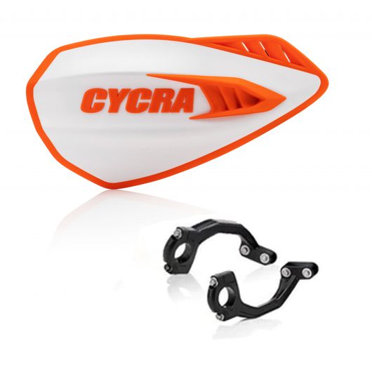 Cycra Cyclone Handguard White/Orange