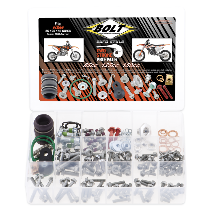 Bolt Euro Style 85-150cc Pro Pack