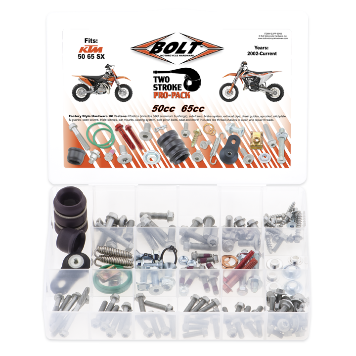 Bolt Euro Style 50-65cc Pro Pack