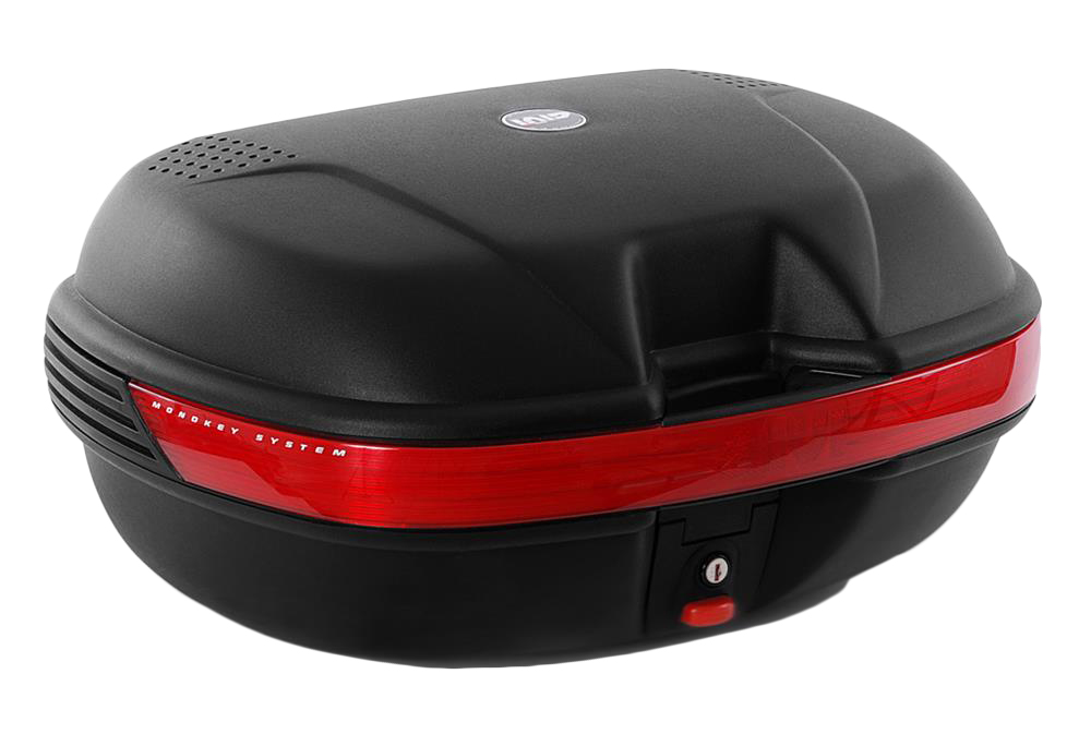 Givi E360 Top/Side Case Black/Red 40L