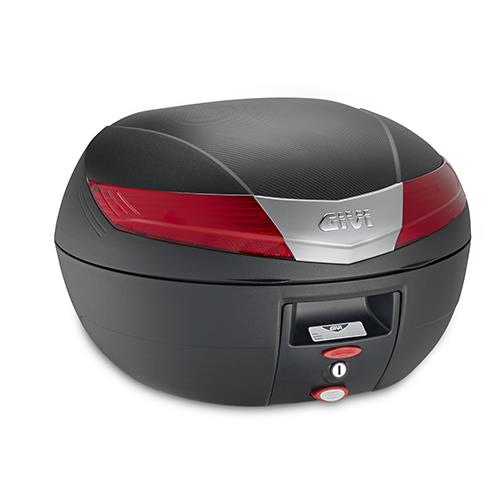 Givi V40 Top Case Black/Red 40L