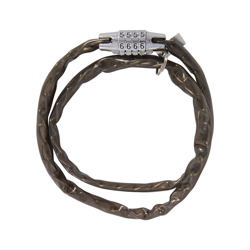 Oxford Combi Chain Combination Lock 36'' Smoke