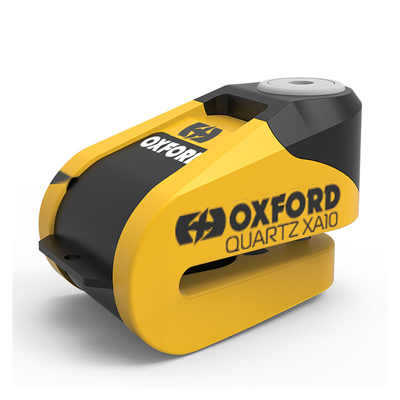 Oxford Quartz XA10 Alarm Disc Lock Yellow/Black