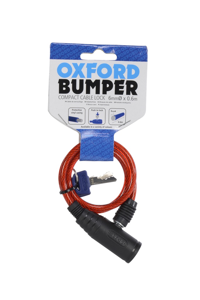 Oxford Bumper Lock Red
