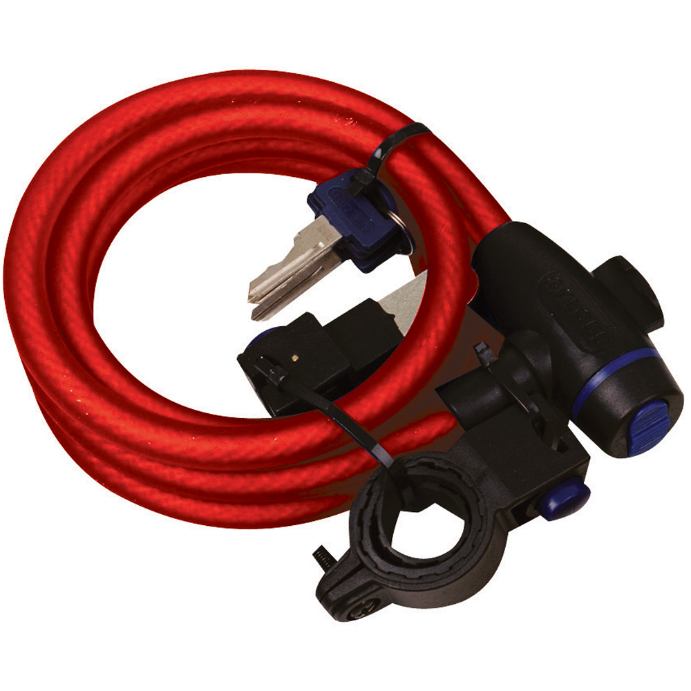 Oxford Cable Lock Red