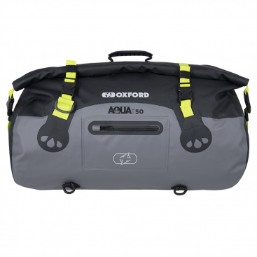 Oxford Aqua T-50 Roll Bag Black/Grey/Fluo