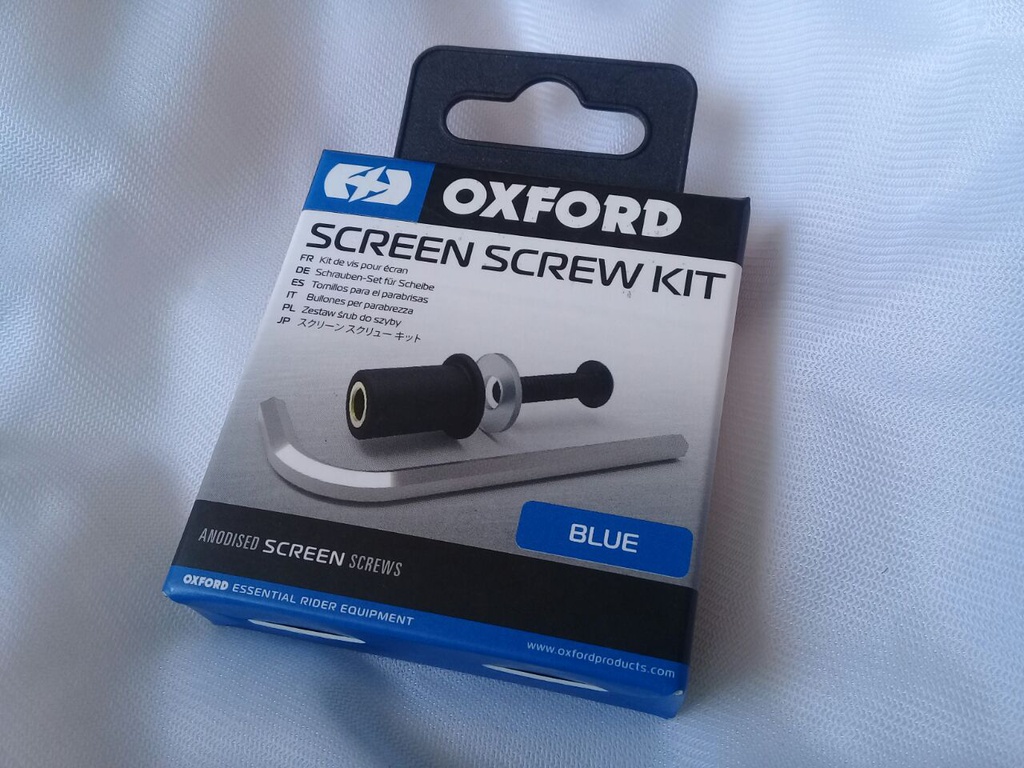 Oxford Screen Screw Blue