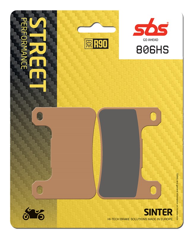 SBS Brake Pads Street Performance Sinter FA379/806HS