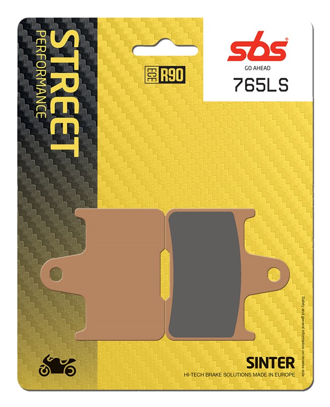 SBS Brake Pads Street Performance Sinter FA254/765LS