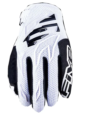 Five MXF3 MX Gloves White