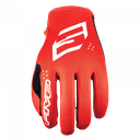 Five MXF4 MX Gloves Scrub White/Red
