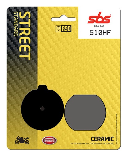 [SBS-510HF] SBS Brake Pad FA33/73 Ceramic