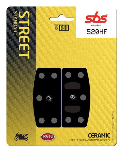 [SBS-520HF] SBS Brake Pad FA22 Ceramic