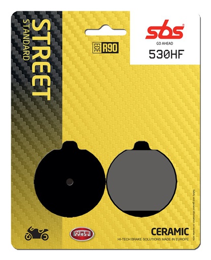 [SBS-530HF] SBS Brake Pad FA62 Ceramic