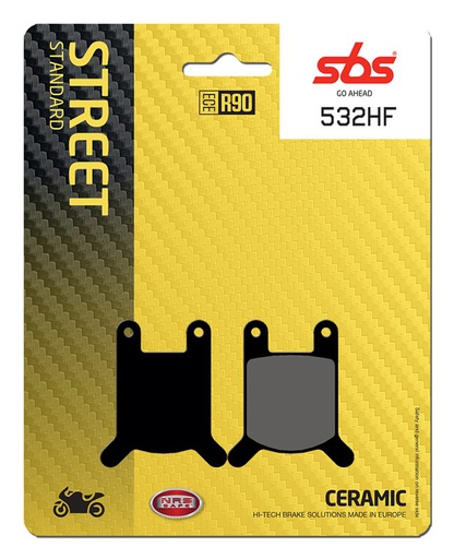 [SBS-532HF] SBS Brake Pad FA50 Ceramic