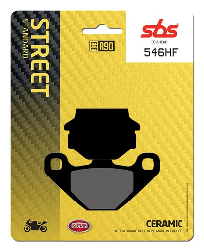 [SBS-546HF] SBS Brake Pad FA67 Ceramic