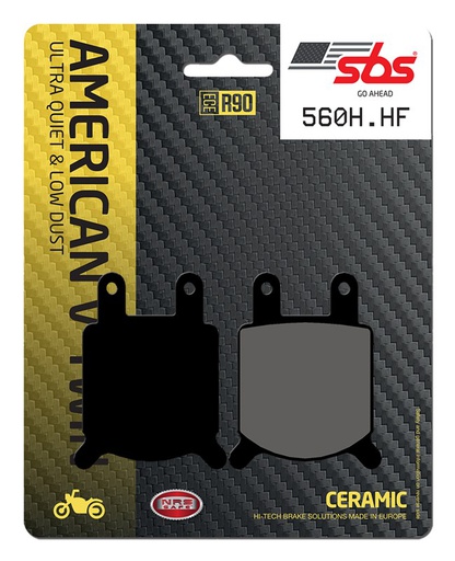 [SBS-560HHF] SBS Brake Pad FA76 American / V-Twin Ceramic