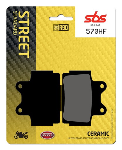 [SBS-570HF] SBS Brake Pad FA104 Ceramic