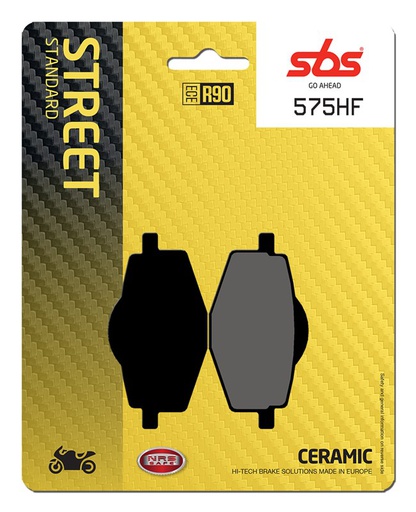 [SBS-575HF] SBS Brake Pad FA101 Ceramic