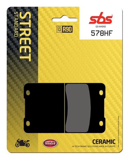 [SBS-578HF] SBS Brake Pad FA102 Ceramic