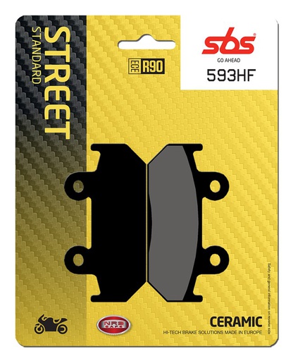 [SBS-593HF] SBS Brake Pad FA121 Ceramic
