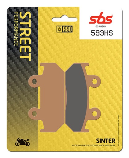 [SBS-593HS] SBS Brake Pad FA121 Street Sinter Front
