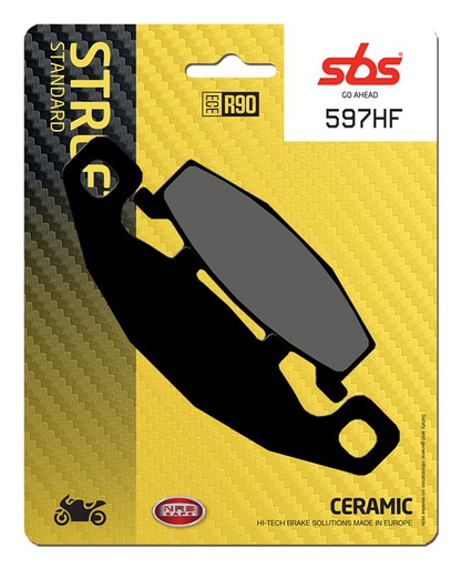 [SBS-597HF] SBS Brake Pad FA129 Ceramic