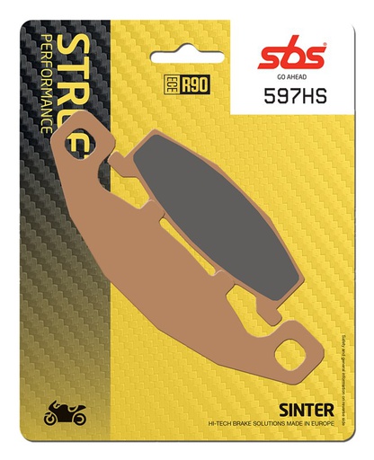 [SBS-597HS] SBS Brake Pad FA129 Street Sinter Front