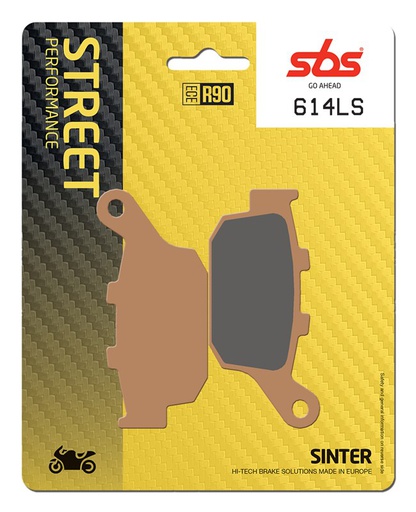 [SBS-614LS] SBS Brake Pad FA140 Street Sinter Rear