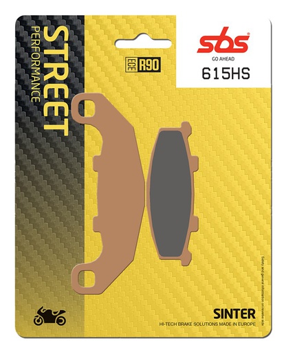 [SBS-615HS] SBS Brake Pad FA141 Street Sinter Front