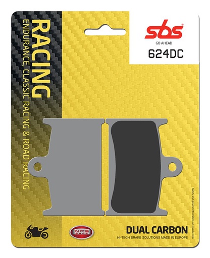 [SBS-624DC] SBS Brake Pad FA145/FA236 Racing Dual Carbon Front