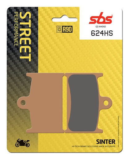 [SBS-624HS] SBS Brake Pad FA145/FA236 Street Sinter Front