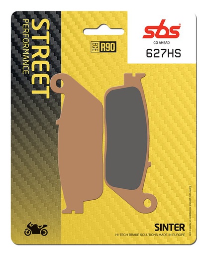 [SBS-627HS] SBS Brake Pad FA142 Street Sinter Front