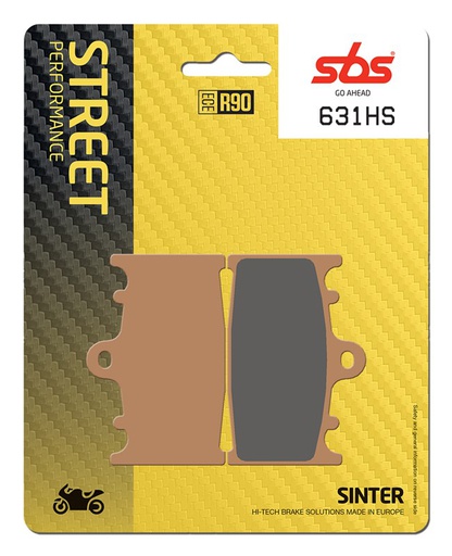 [SBS-631HS] SBS Brake Pad FA158 Street Sinter Front