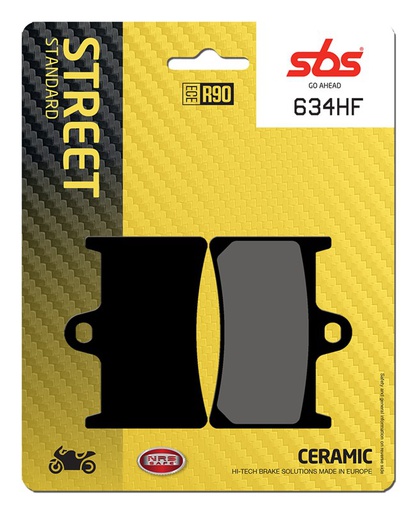[SBS-634HF] SBS Brake Pad FA252 Ceramic