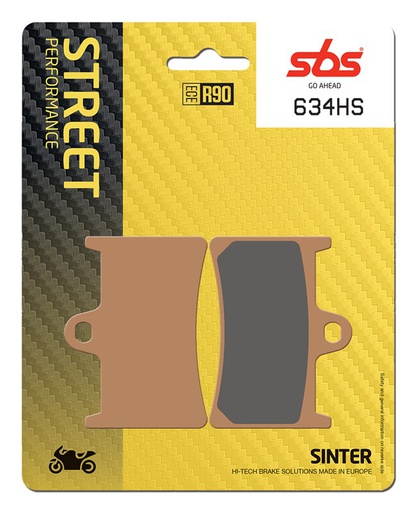 [SBS-634HS] SBS Brake Pad FA252 Street Sinter Front