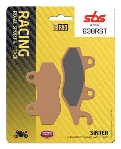 [SBS-638RST] SBS Brake Pad FA165/FA215 Track Sinter