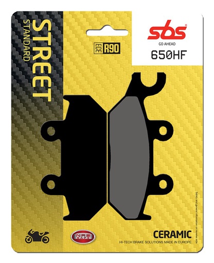 [SBS-650HF] SBS Brake Pad FA172 Ceramic