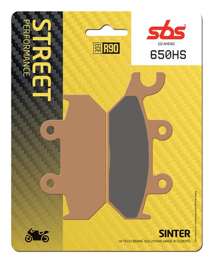 [SBS-650HS] SBS Brake Pad FA172 Street Sinter Front