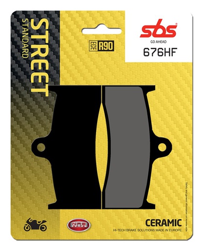 [SBS-676HF] SBS Brake Pad FA249 Ceramic
