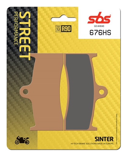 [SBS-676HS] SBS Brake Pad FA249 Street Sinter Front
